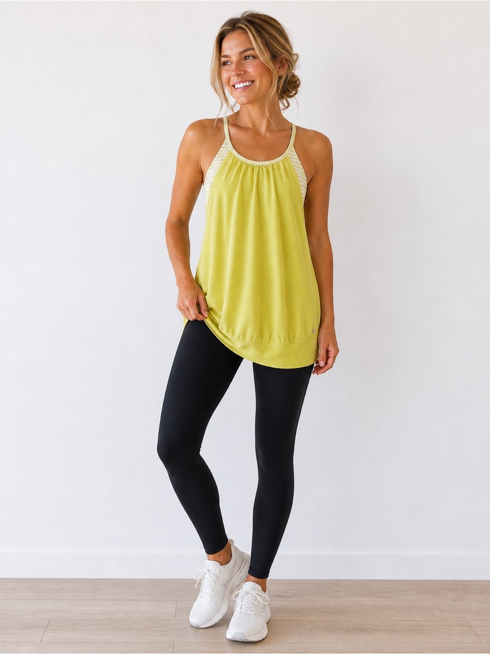 lululemon athletica Lime Green Racerback Tank
